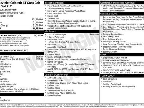 Used 2024 Chevrolet Colorado LT w/ LT Convenience Package image 10