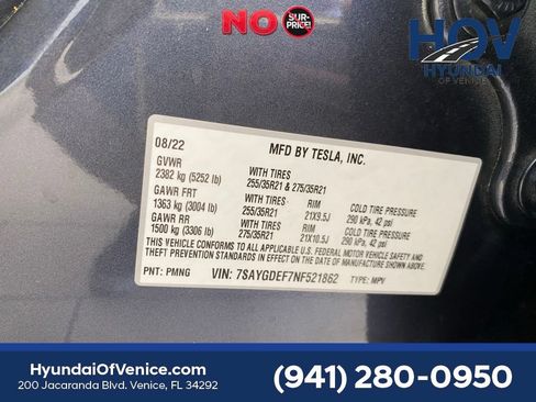 Used 2022 Tesla Model Y Performance AWD/4WD image 75