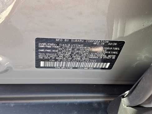 New 2026 Subaru Outback Touring XT AWD/4WD image 17