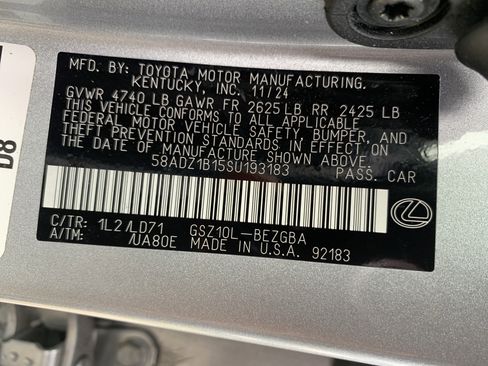 Certified 2025 Lexus ES 350 w/ Premium Package image 35