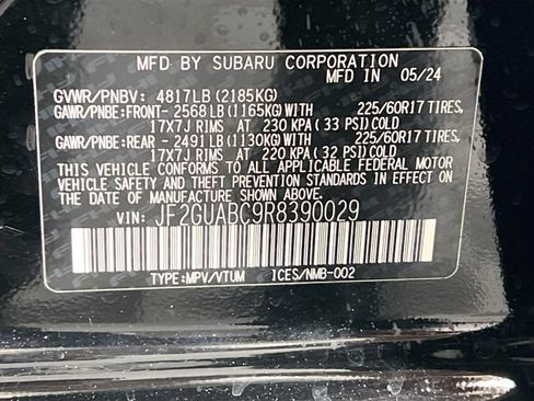 Used 2024 Subaru Crosstrek 2.0i AWD/4WD image 32