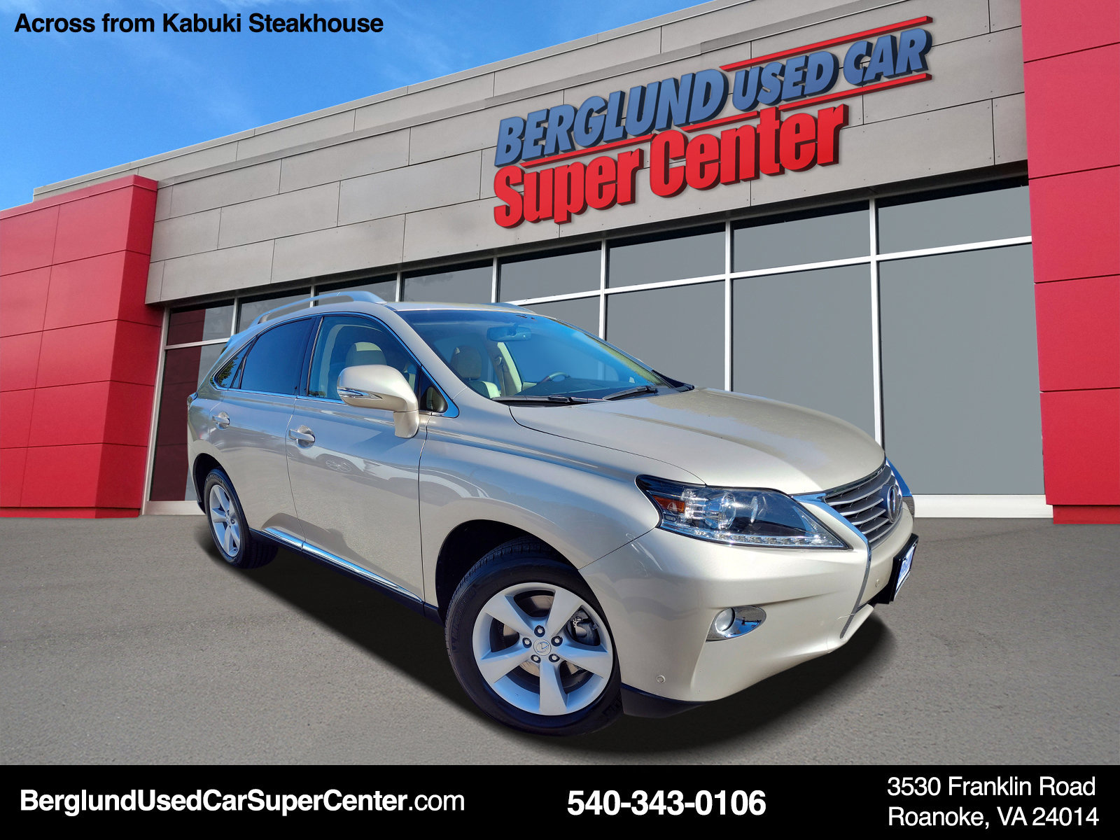 Used 2013 Lexus RX 350 AWD w/ Navigation Pkg image 1