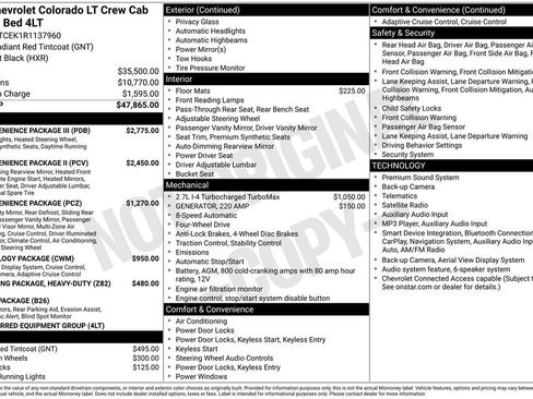 Used 2024 Chevrolet Colorado LT w/ LT Convenience Package III AWD/4WD image 6