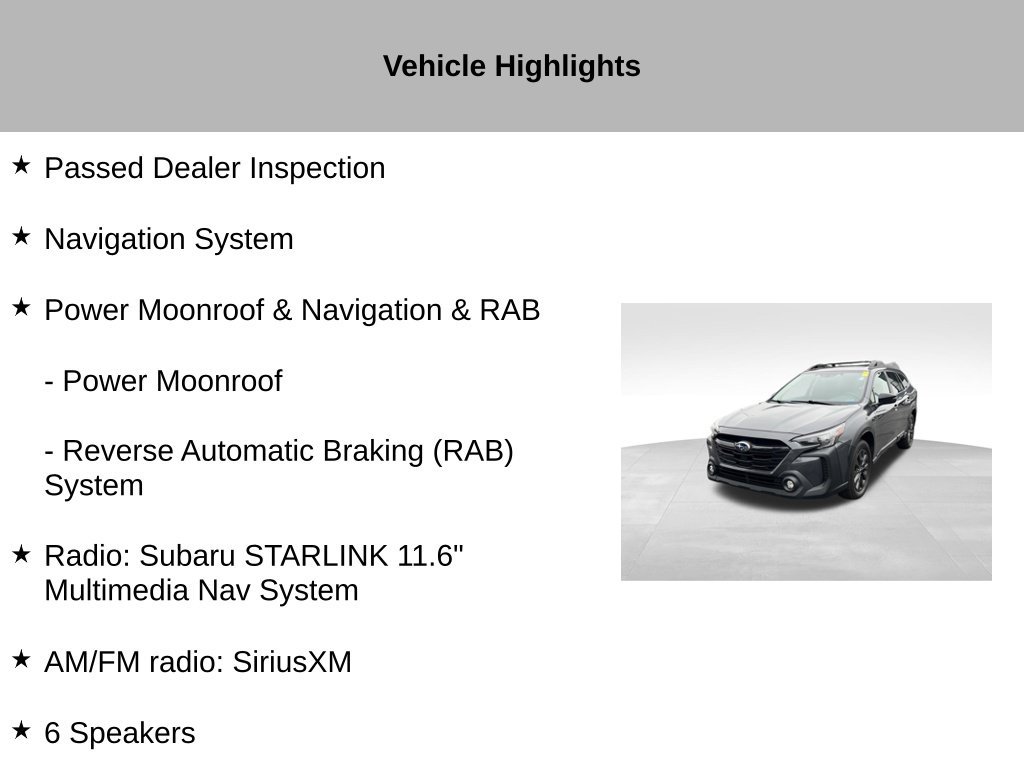 Used 2023 Subaru Outback Onyx Edition XT AWD/4WD image 13