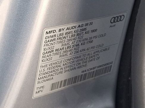 Used 2021 Audi SQ8 Prestige w/ Prestige Package image 27