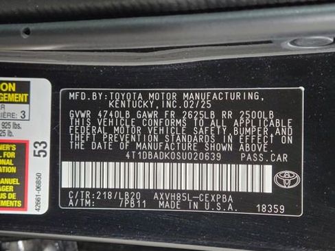 Used 2025 Toyota Camry XSE w/ Premium Package AWD/4WD image 30