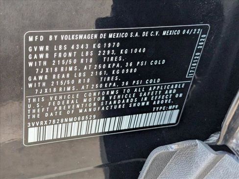 Used 2022 Volkswagen Taos SE FWD image 24