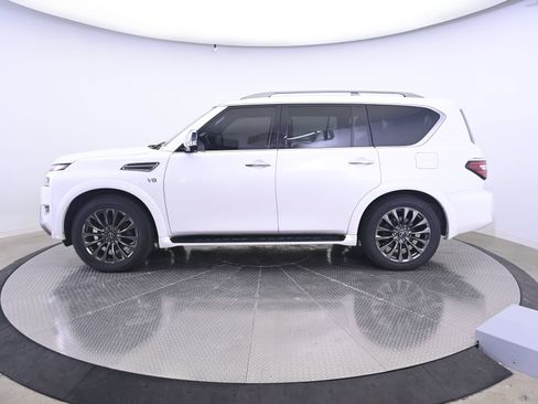 Used 2021 Nissan Armada Platinum w/ Captain's Chairs Package AWD/4WD image 2