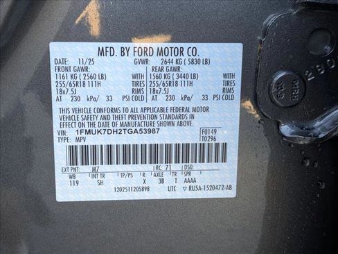 New 2026 Ford Explorer Active w/ Active Comfort Package image 18