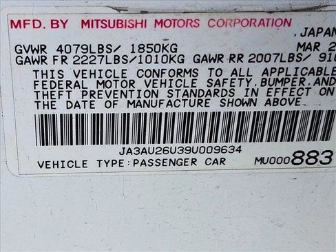 Used 2009 Mitsubishi Lancer ES image 22