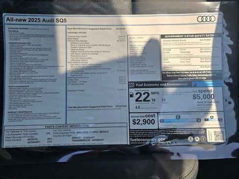 New 2025 Audi SQ5 Premium Plus image 13