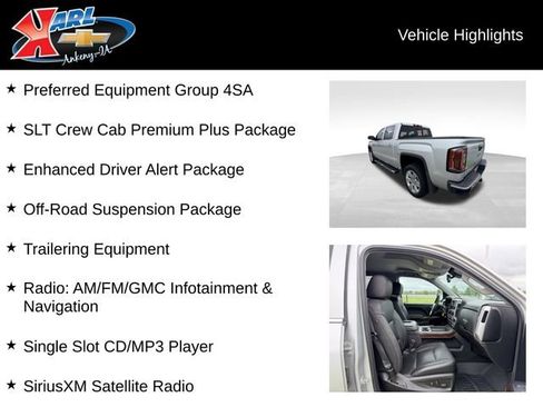 Certified 2018 GMC Sierra 1500 SLT AWD/4WD image 2