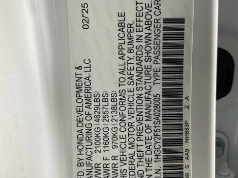 Used 2025 Honda Accord Sport image 26