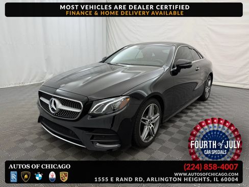 Used 2020 Mercedes-Benz E 450 4MATIC Coupe image 1