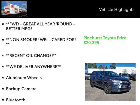 Used 2019 Toyota Highlander LE image 13