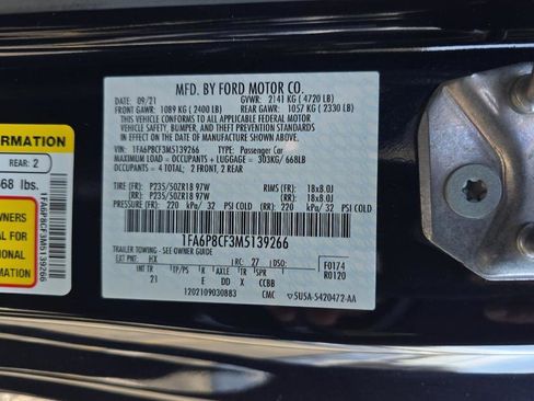 Used 2021 Ford Mustang GT w/ Equipment Group 301A image 17