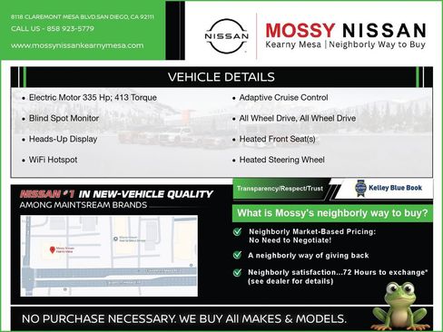 Used 2024 Nissan Ariya AWD image 3