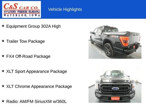 Used 2021 Ford F150 XLT w/ Equipment Group 302A High AWD/4WD image 7