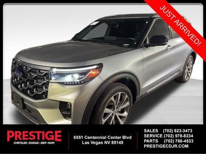 Used 2025 Ford Explorer Platinum w/ Ultimate Package