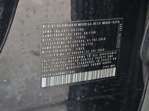 Used 2021 Volkswagen Tiguan SEL image 26