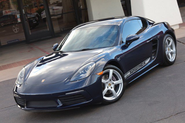 Used 2018 Porsche 718 Cayman w/ Sport Chrono Package RWD image 1