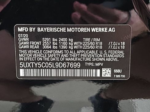 Used 2020 BMW X3 xDrive30i w/ Convenience Package AWD/4WD image 34
