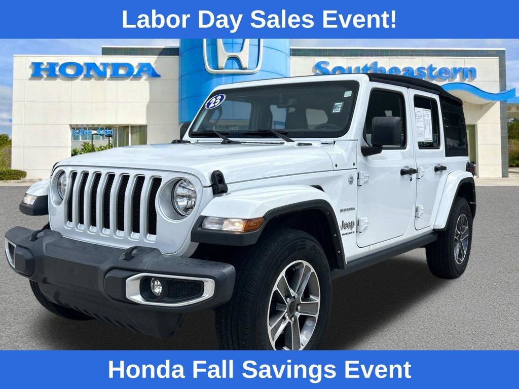 Used 2023 Jeep Wrangler Unlimited Sahara AWD/4WD 360° Tour