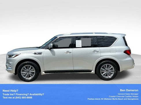 Used 2022 INFINITI QX80 Luxe w/ All-Season Package AWD/4WD image 15