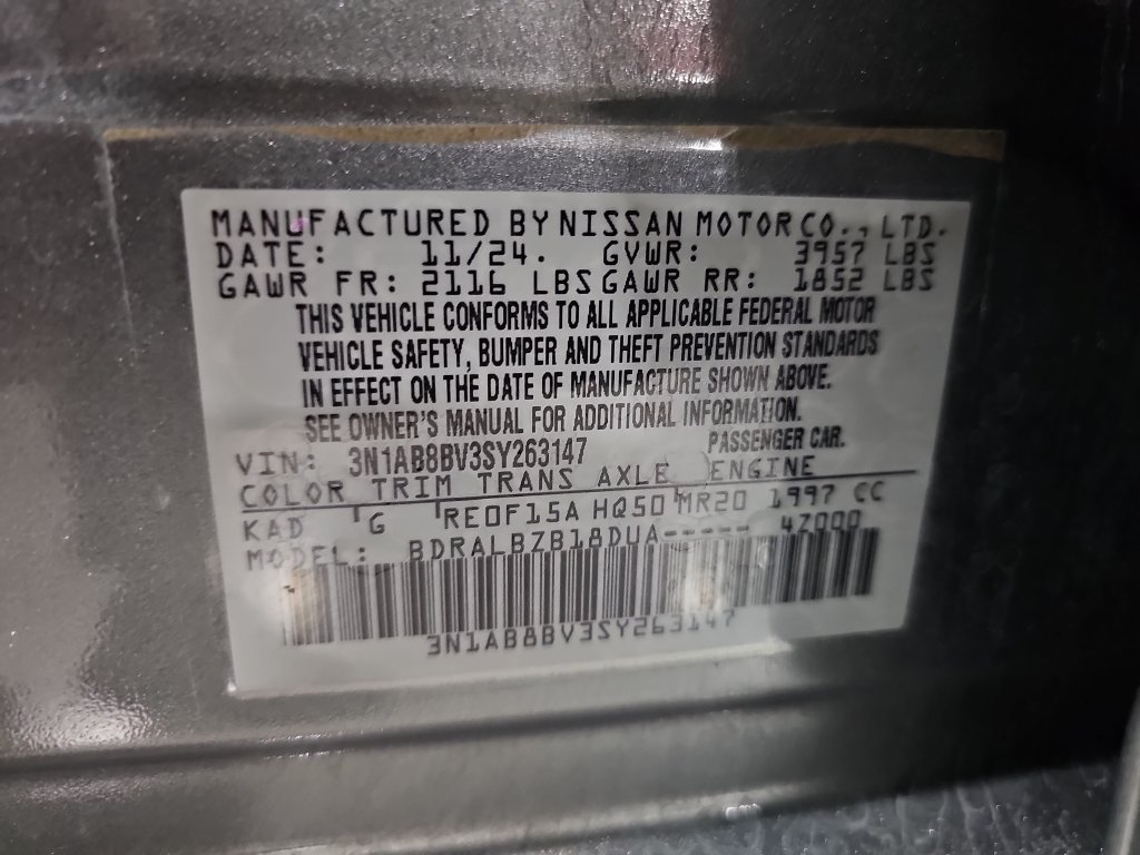 Used 2025 Nissan Sentra S FWD image 23