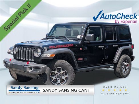 Used 2022 Jeep Wrangler Unlimited Rubicon AWD/4WD image 1