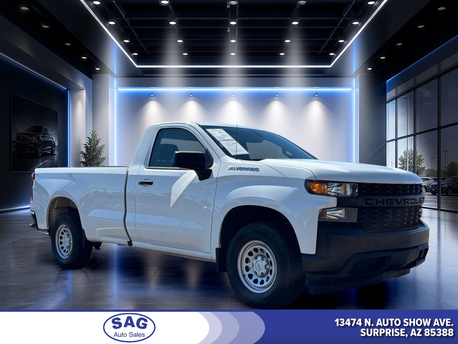 Used 2019 Chevrolet Silverado 1500 W/T RWD image 1