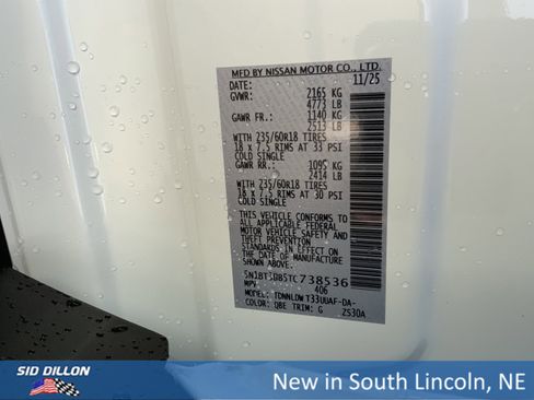 New 2026 Nissan Rogue SV w/ Cold Weather Package image 12