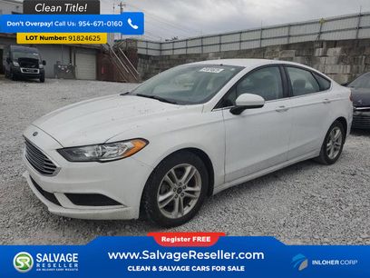 Used 2018 Ford Fusion SE