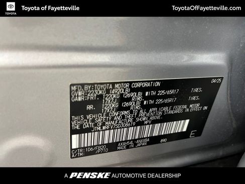Certified 2025 Toyota RAV4 LE AWD/4WD image 35
