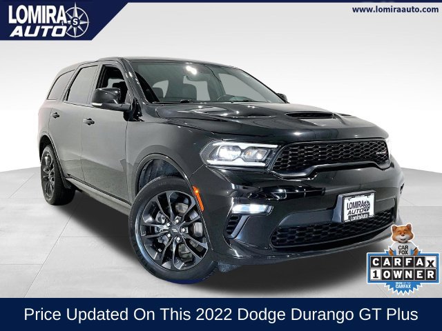 Used 2022 Dodge Durango GT w/ Blacktop Package AWD/4WD 360° Tour