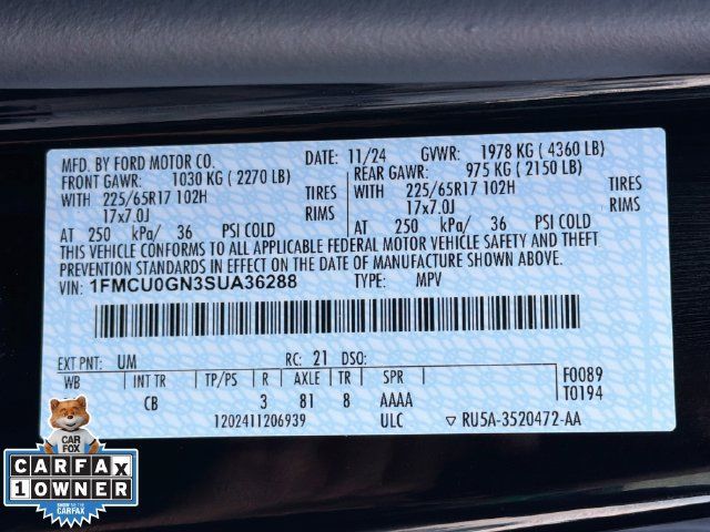Certified 2025 Ford Escape Active FWD image 42