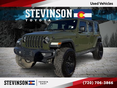 Used 2020 Jeep Wrangler Unlimited Sahara image 1