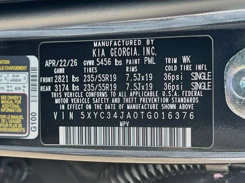 New 2026 Kia EV6 Wind RWD image 33