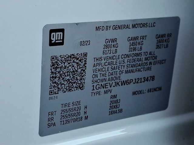 Used 2023 Chevrolet Traverse RS w/ LPO, Floor Liner Package AWD/4WD image 28