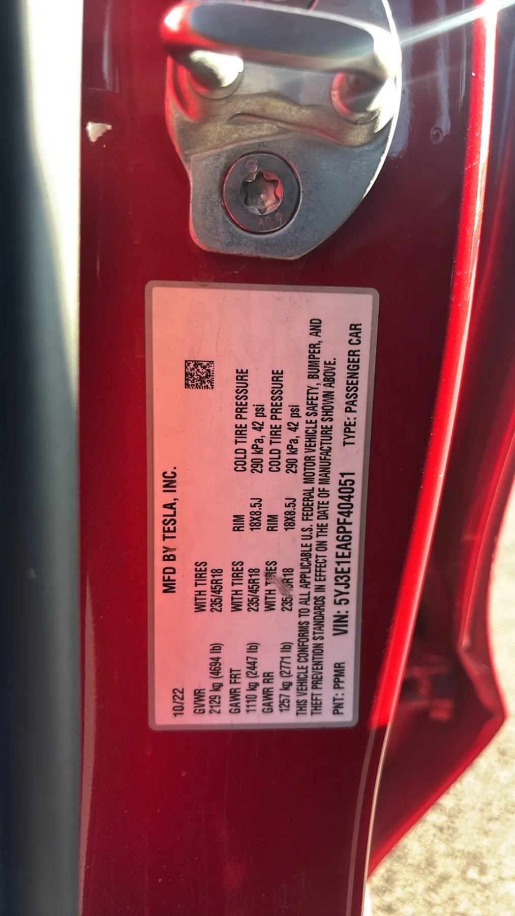 Used 2023 Tesla Model 3 Standard Range RWD image 14