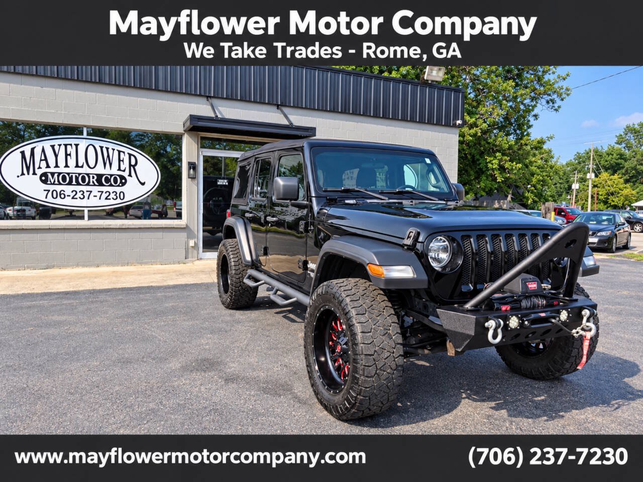 Used 2018 Jeep Wrangler Unlimited Sport S AWD/4WD image 7