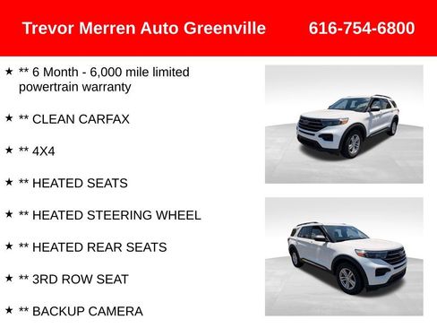 Used 2020 Ford Explorer XLT w/ Cold Weather Package AWD/4WD image 7