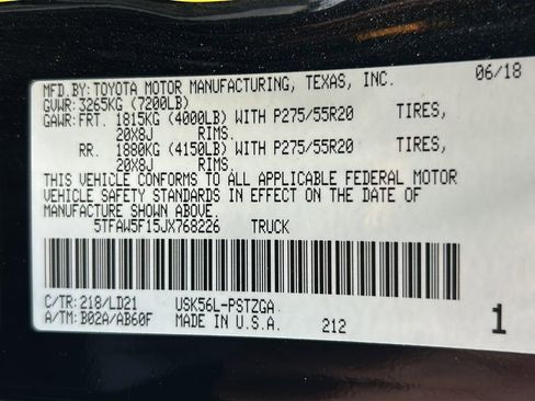 Used 2018 Toyota Tundra 1794 Edition image 33