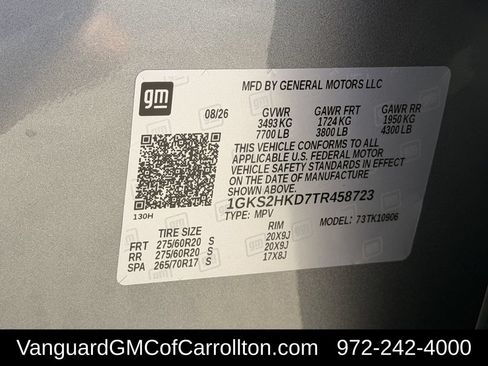 New 2026 GMC Yukon XL AT4 w/ AT4 Premium Package AWD/4WD image 27