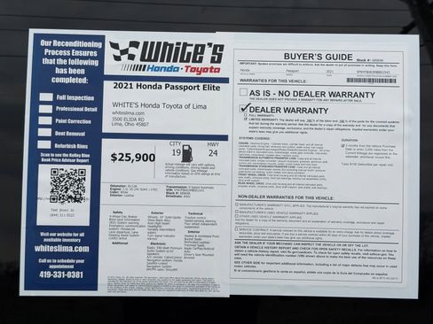 Used 2021 Honda Passport Elite image 42