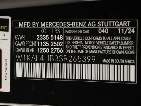 New 2025 Mercedes-Benz C 300 4MATIC Sedan image 27
