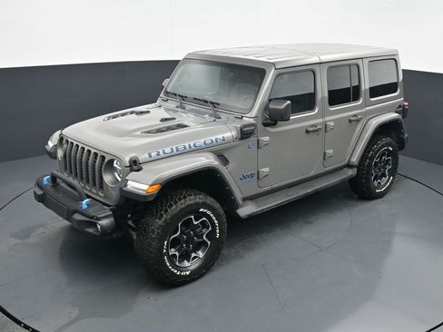 Used 2022 Jeep Wrangler Unlimited Rubicon 4xe w/ Steel Bumper Group AWD/4WD image 17