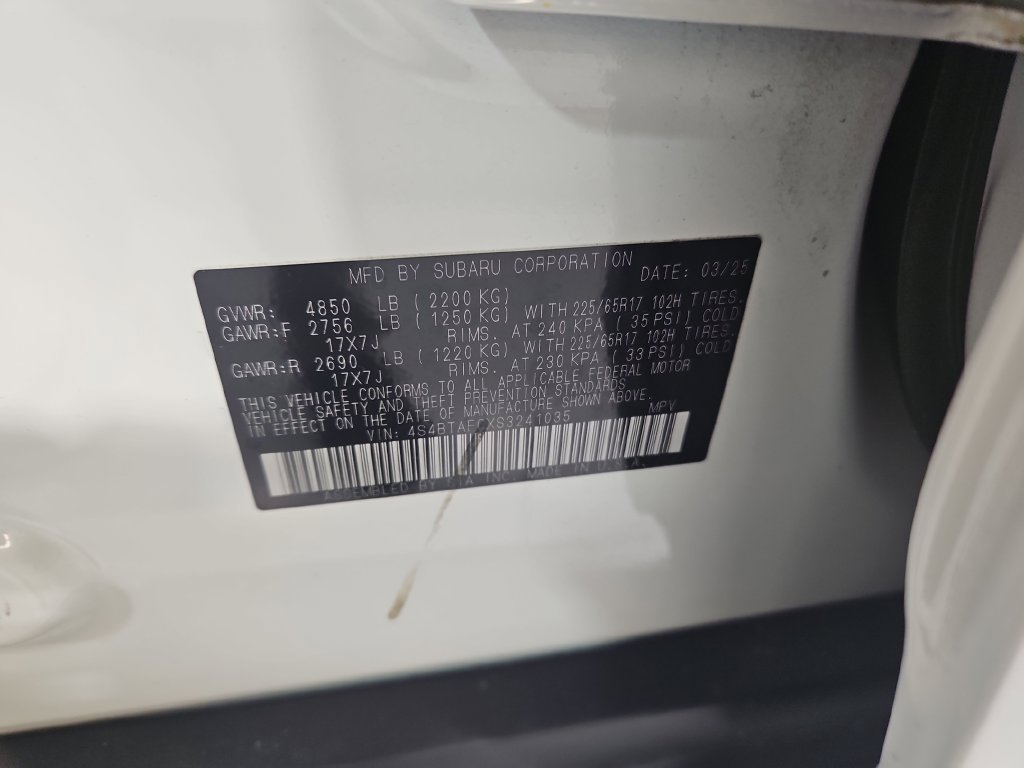 Certified 2025 Subaru Outback Premium AWD/4WD image 31