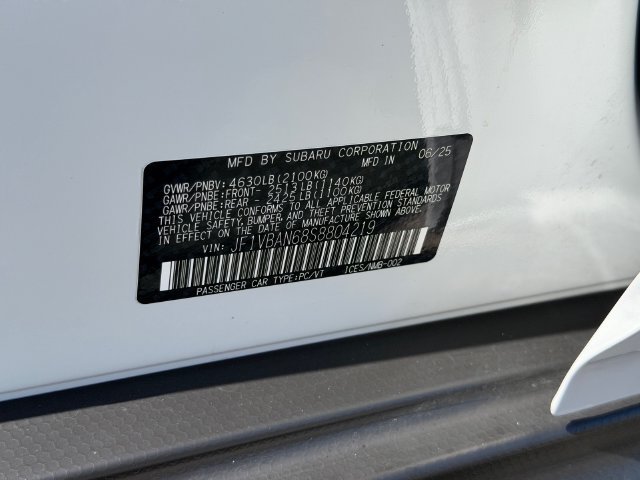 Used 2025 Subaru WRX Limited AWD/4WD image 21
