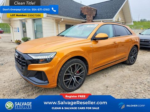 Used 2020 Audi Q8 Prestige w/ Prestige Package AWD/4WD image 1